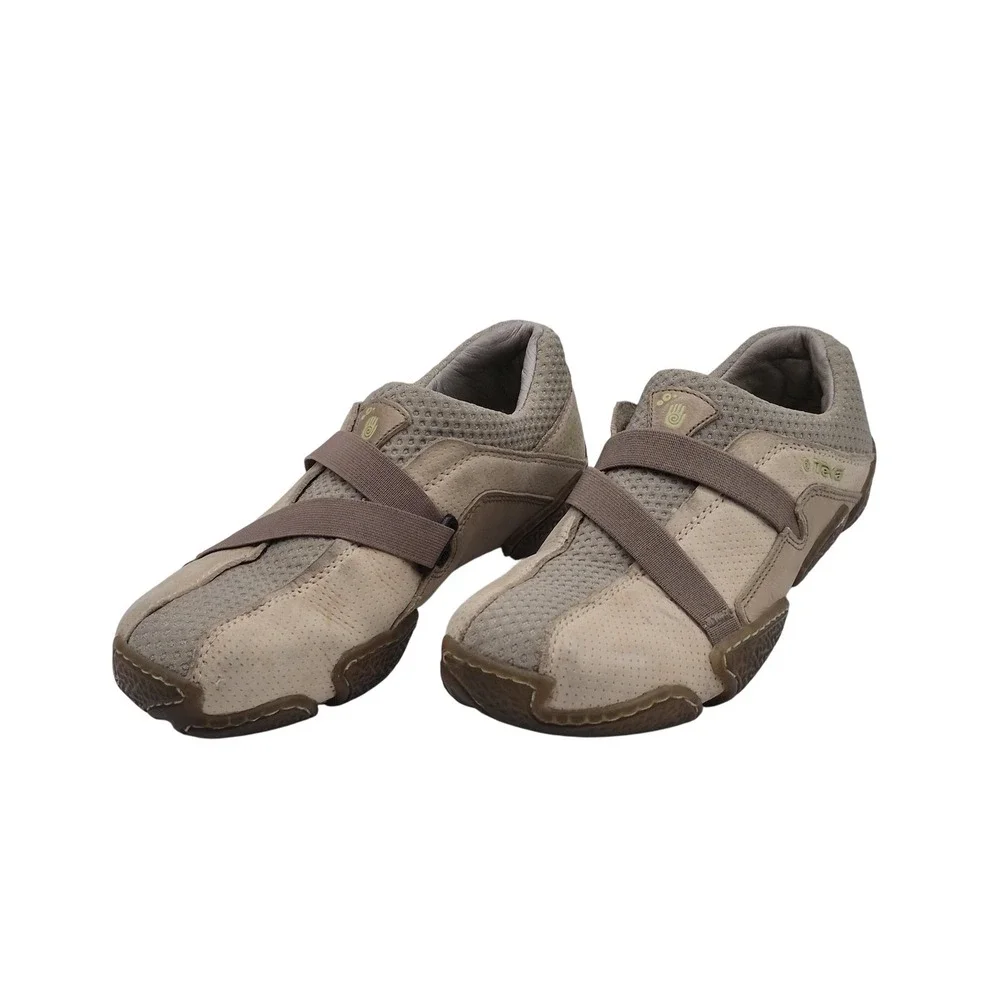 Teva Shoes Womens Size 6.5 Taupe Beige‎ Slip On Hook Loop Casual Comfort 6345